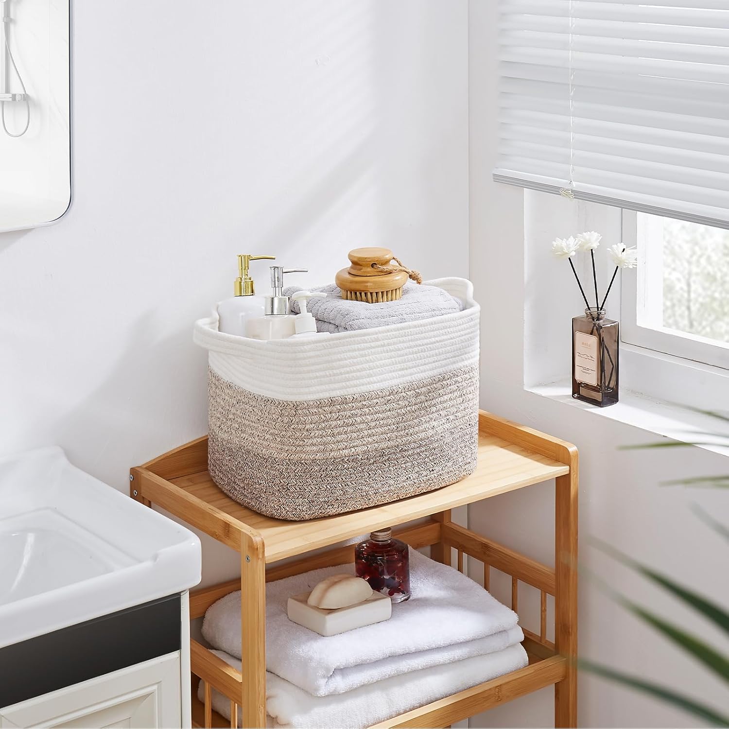 Woven Storage Basket from Amazon