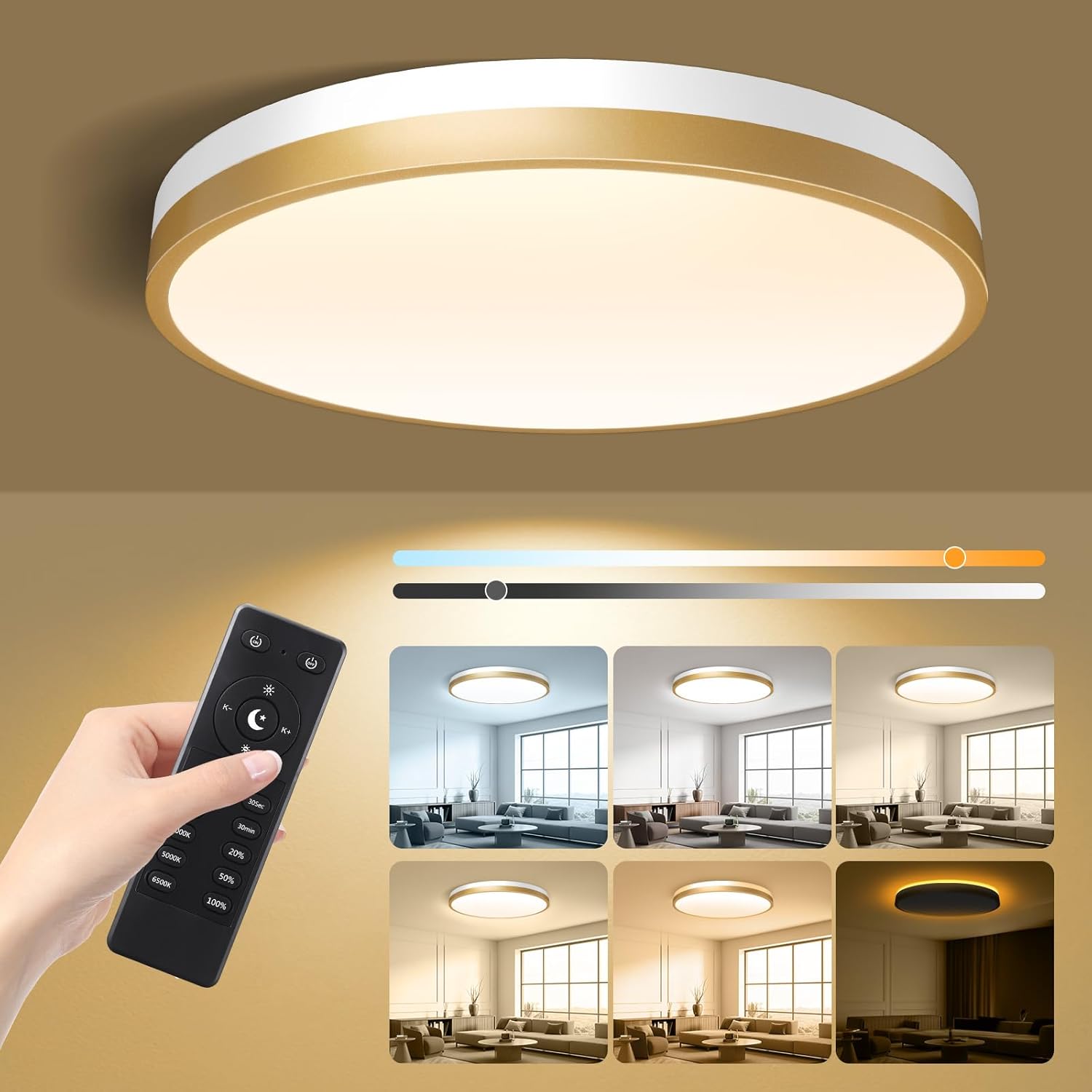 Flush LED Ceiling Light
