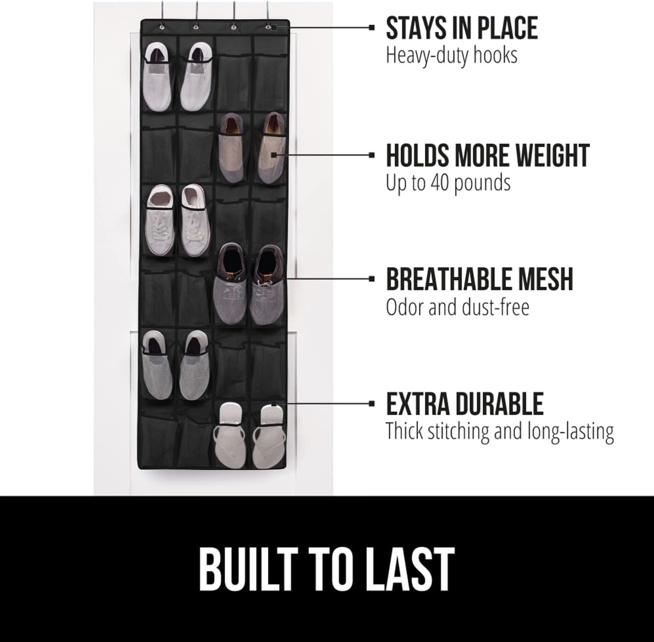 Over-the-Door Shoe Organizer