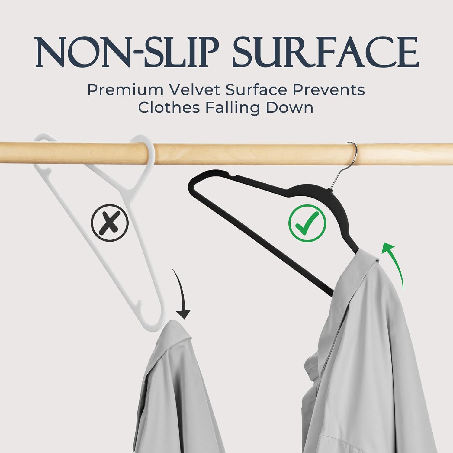 Velvet Non-Slip Hangers