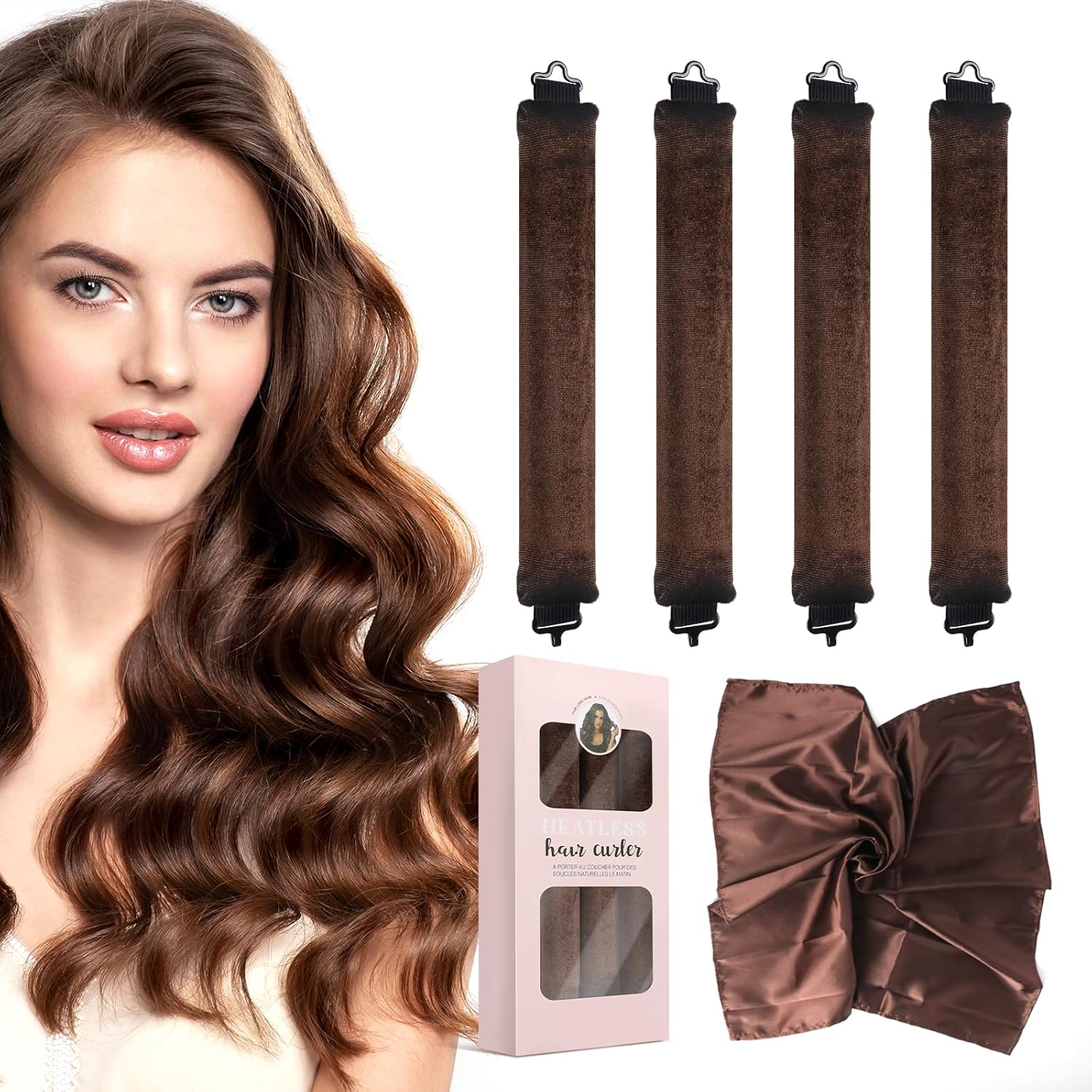 Heatless Curling Ribbon for Hair
