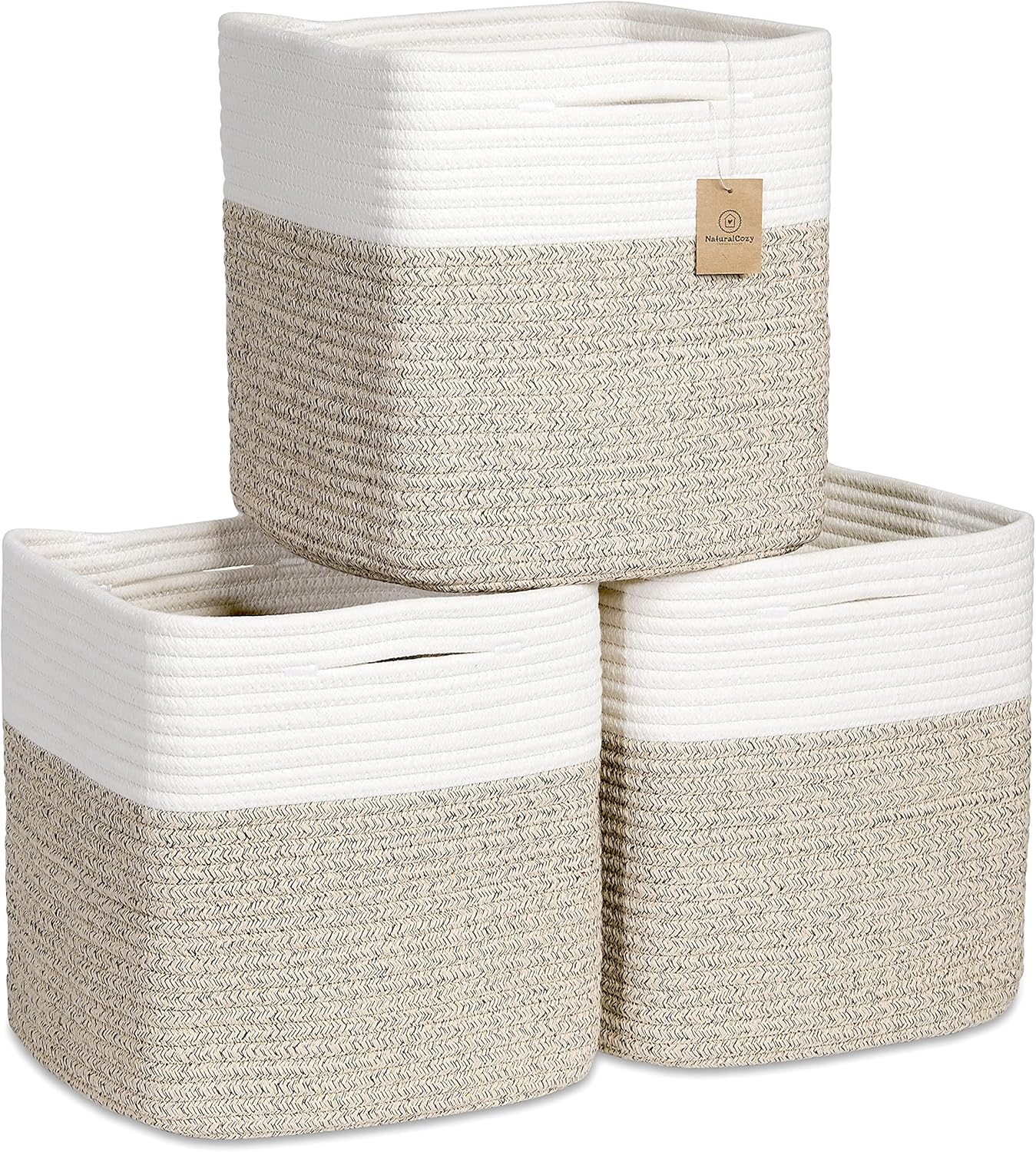 mDesign Fabric Storage Bins